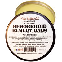 Bee Natural Hemorrhoid Remedy Balm